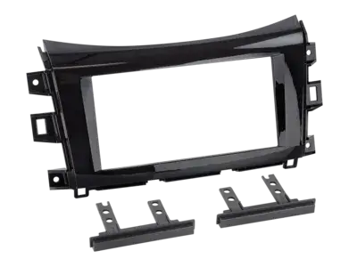 Schneller Versand ACV 2-DIN Radioblende Nissan Navara/Renault Alaskan Klavierlack