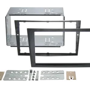 Ausverkauf ACV 2-DIN Radioblende Opel/Renault/Subaru/Suzuki schwarz