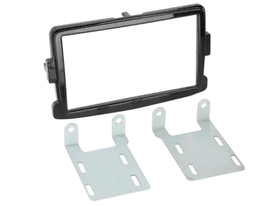 ACV 2-DIN Radioblende Dacia/Fiat/Nissan/Opel/Renault Klavierlack Preiswert