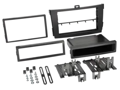 Highlight ACV 1-DIN Radioblende mit Fach Toyota Corolla 2009-2013 schwarz