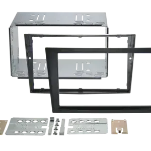 Super-Preis ACV 2-DIN Radioblende Opel/Renault/Suzuki charcoal Rubber Touch