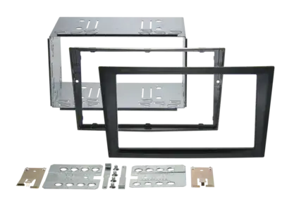 Super-Preis ACV 2-DIN Radioblende Opel/Renault/Suzuki charcoal Rubber Touch