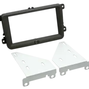 Beliebt ACV 2-DIN Radioblende Seat/Skoda/VW Rubber Touch