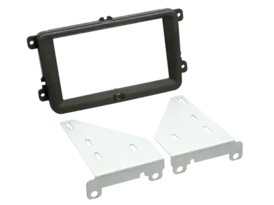 Beliebt ACV 2-DIN Radioblende Seat/Skoda/VW Rubber Touch
