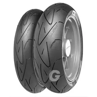 Markenprodukt Continental ContiSportAttack Front 120/70 ZR17 58W