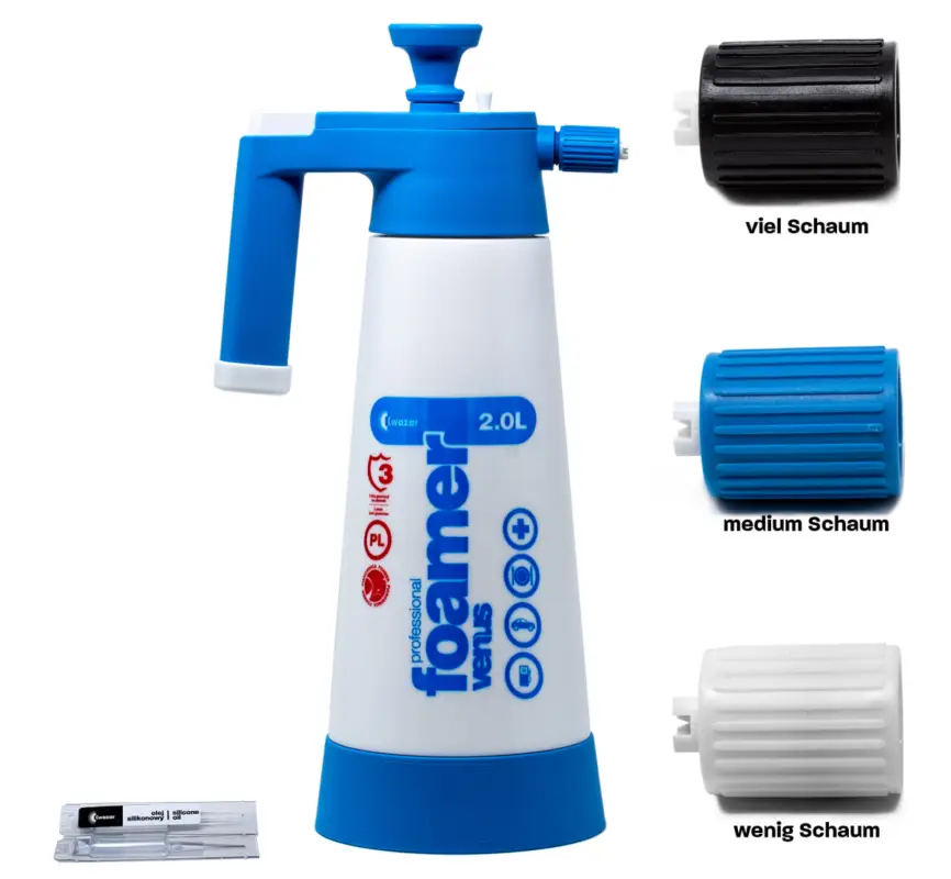 Sonderangebot Kwazar - Venus Super Foamer Cleaning Pro+ Viton - 2L - mit Zubehör