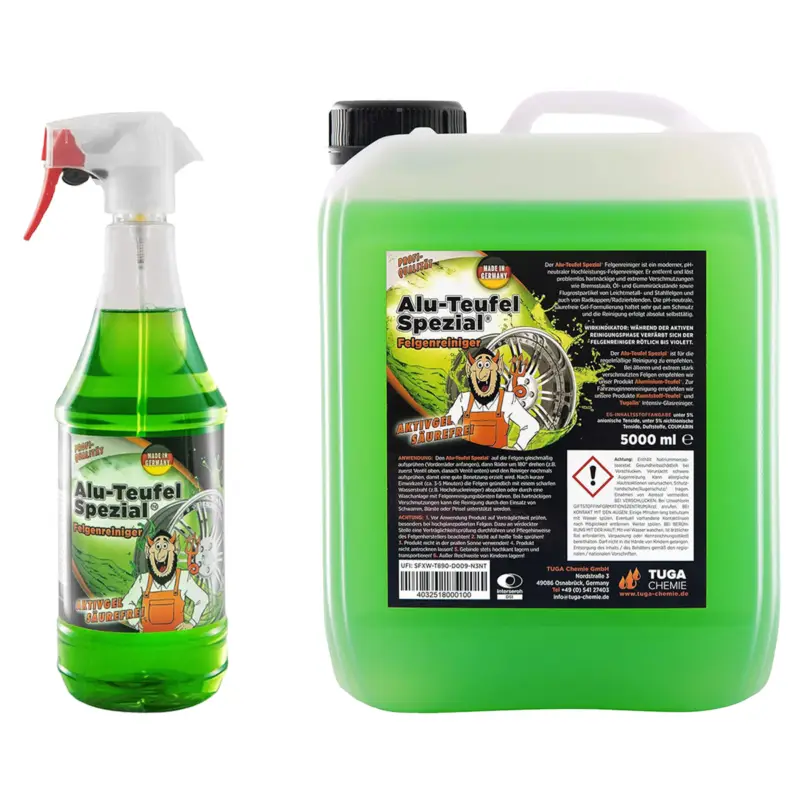 Tuga Chemie - Alu-Teufel Spezial Felgenreiniger Gel Markenprodukt