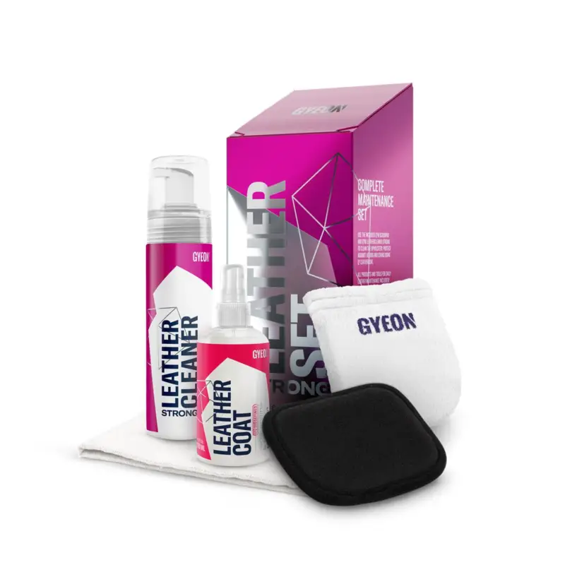 GYEON Q²M LeatherSet Lederpflege-Set Strong 200 ml Schneller Versand