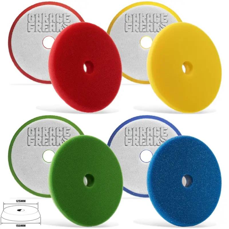Garage Freaks - Polierpads - made by menzerna - 150mm Polierfläche - 125mm Klettfäche Sofort Bestellen