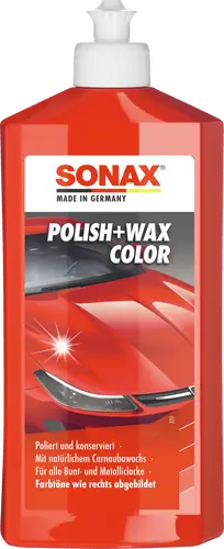 Knallerangebot SONAX - Polish+Wax Color rot - 500ml