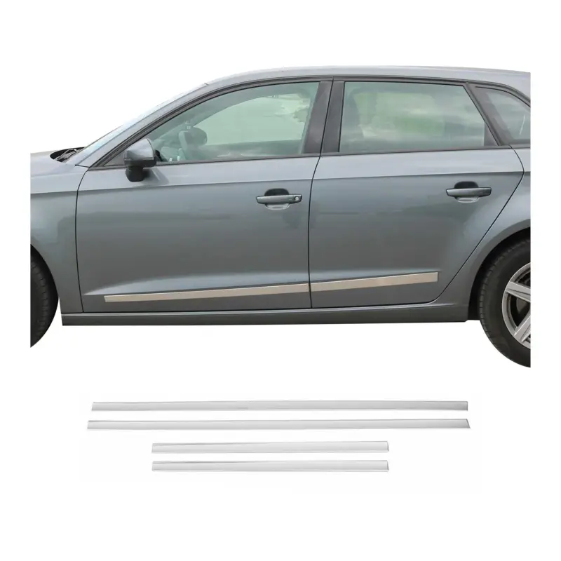 Türschutz Türleiste Seitentürleiste für BMW 5er E60 E61 2003-2010 Edelstahl 4x Neue Kollektion