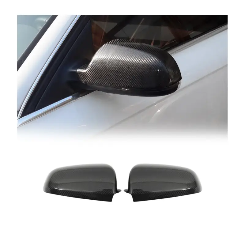 Spiegelkappen Spiegelabdeckung für Audi A3 8P S3 / RS3 / A6 C6 03-08 Echt Carbon Mega-Angebot