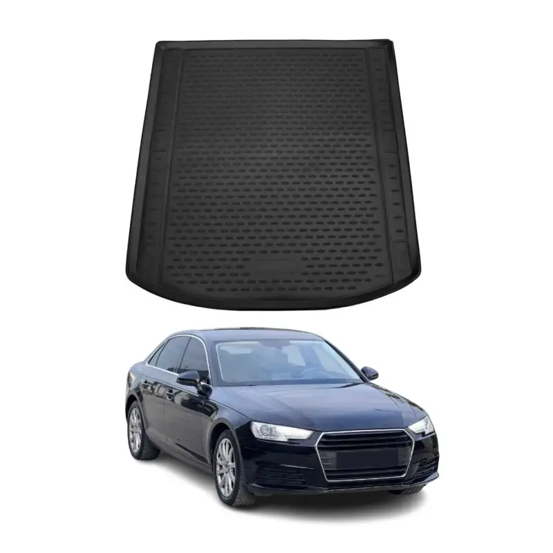 Kofferraummatte Kofferraumwanne für Audi A4 S4 B9 Limo 2016-2025 Gummi TPE Begrenztes Angebot