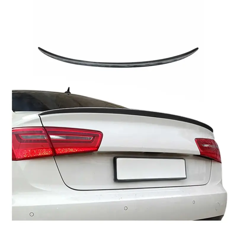 Wochenendangebot Heckspoiler Dachspoiler Hecklippe für Audi A6 Limo C7 2011-2018 ABS Grundiert