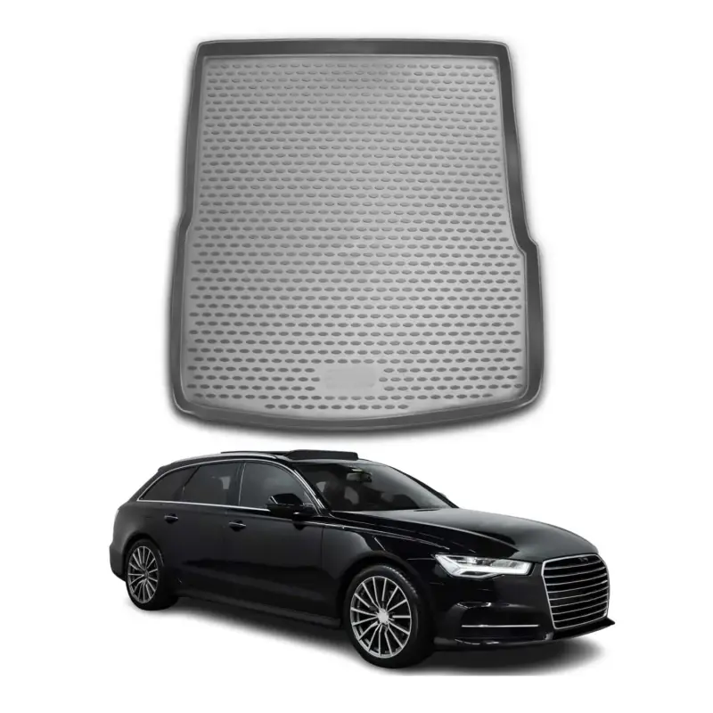 Jetzt Bestellen Kofferraummatte Kofferraumwanne für Audi A6 C7 Avant Allroad 2011-2018 Grau
