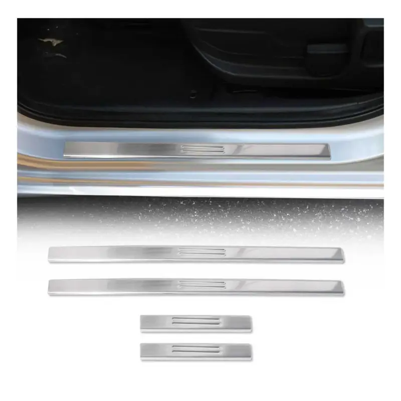 Abverkauf Einstiegsleisten Türschweller für BMW X5 E70 2006-2013 Edelstahl Chrom 4tlg