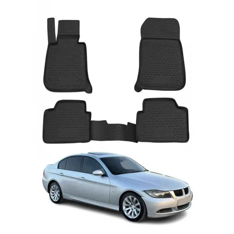 Angebot OMAC Gummimatten Fußmatten für BMW 3er Limo Touring Coupe E90 E91 E92 2004-2013