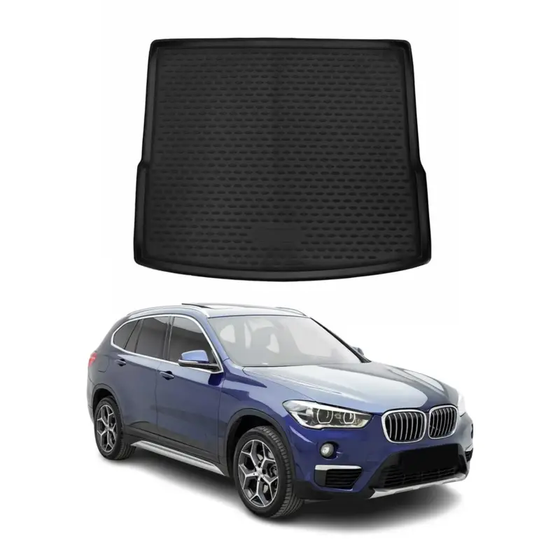 Kofferraummatte Kofferraumwanne für BMW X1 F48 2015-2022 Gummi TPE Schwarz Solange Der Vorrat Reicht
