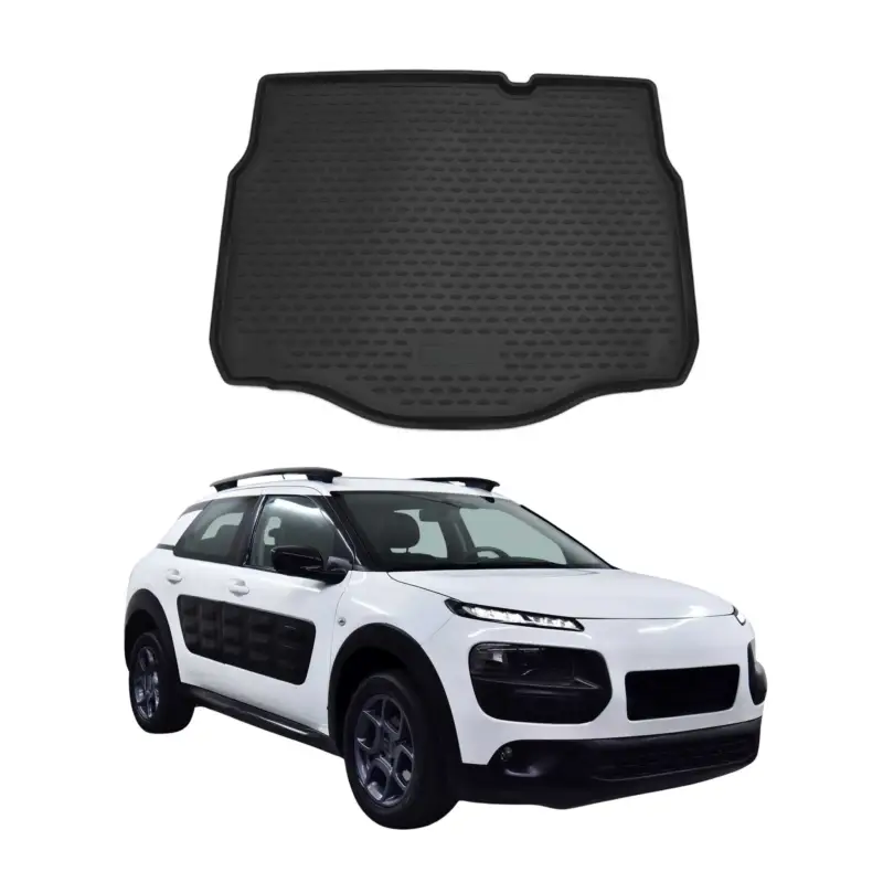Kofferraummatte Kofferraumwanne für Citroen C4 Cactus 2014-2020 Gummi TPE Top-Angebot
