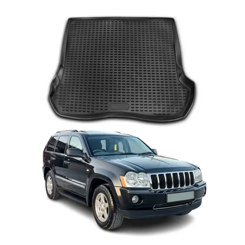 Direkt Vom Hersteller Kofferraummatte Kofferraumwanne für Jeep Grand Cherokee 2004-2010 Gummi TPE