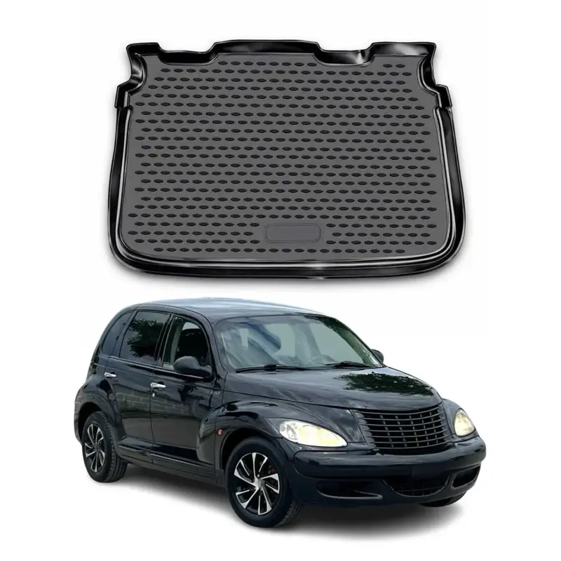 Kofferraummatte Kofferraumwanne für Chrysler PT Cruiser 2000-2009 Gummi TPE Nur Für Kurze Zeit