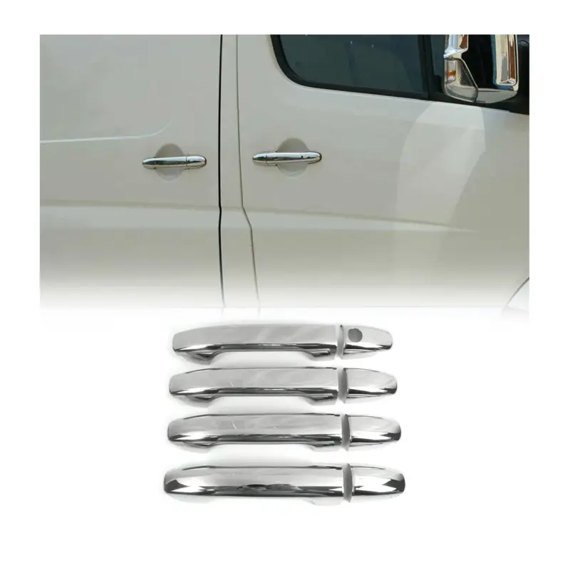 Türgriff Blende Chrom für Mercedes Sprinter W907 2018-2026 H1 Edelstahl 8x Neue Kollektion