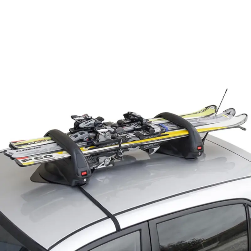 Saisonangebot Skiträger Ski Snowboard Träger Dachträger Ski Dachträger Aconcagua Schwarz 2x