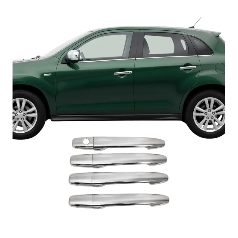 Türgriff Blende Chrom für Mitsubishi Lancer 2007-2017 4Tür Edelstahl 8x Neue Kollektion