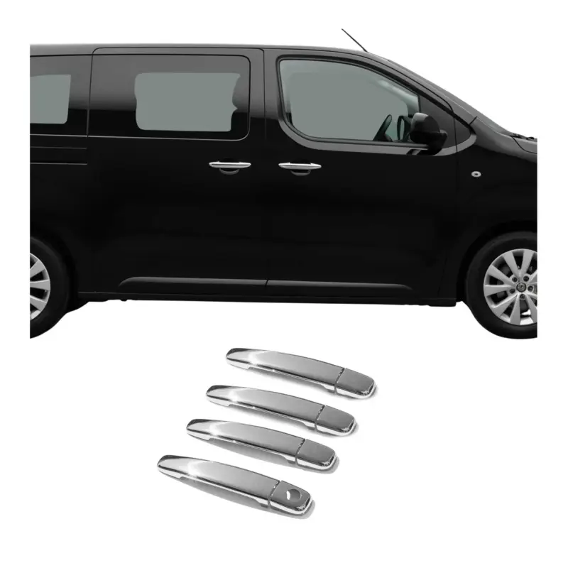 Türgriff Blende Türgriffkappen für Citroen SpaceTourer 2016-2026 4Tür Chrom 8x Sofort Bestellen