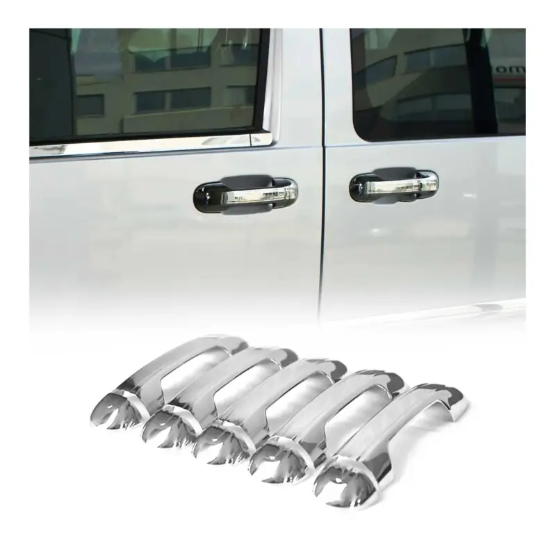 Versand Am Gleichen Tag Türgriff Blende für Ford Transit Tourneo Connect 2002-2013 5Tür Chrom 10x