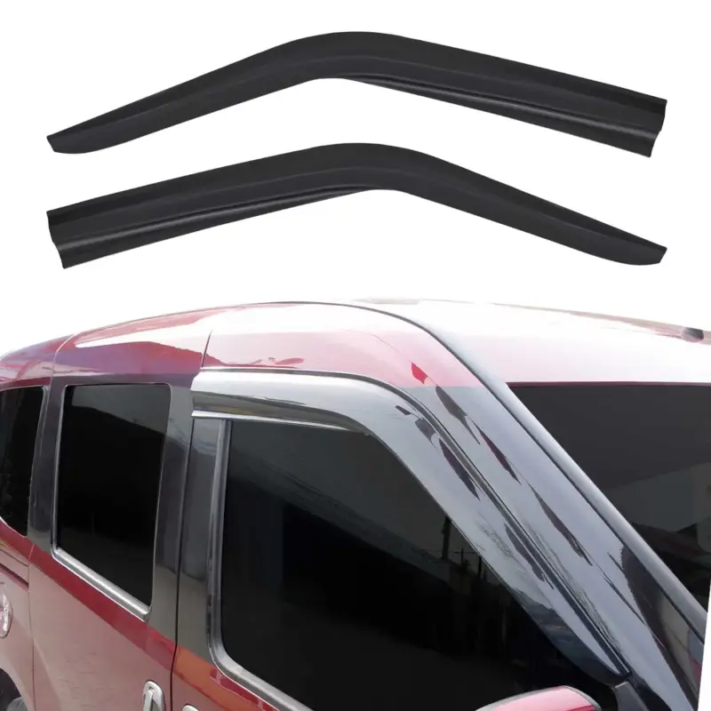 2x Windabweiser Regenabweiser für Ford Transit Connect 2002-2014 Acryl Dunkel Aktuell