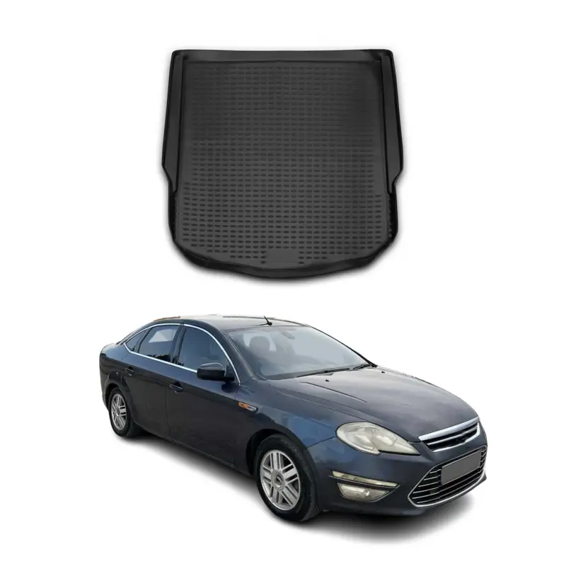 Kofferraummatte Kofferraumwanne für Ford Mondeo mk4 Liftback 2007-2014 Gummi Heißes Angebot