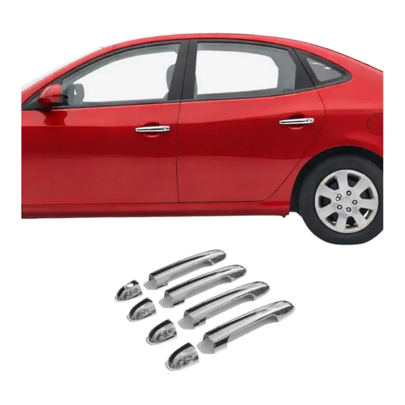 Türgriff Blende Chrom für Hyundai Elantra 2007-2011 4-Tür Edelstahl 8x Abverkauf