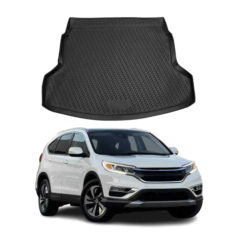 Kofferraummatte Kofferraumwanne für Honda CR-V 2012-2018 Gummi TPE Schwarz Nur Für Kurze Zeit