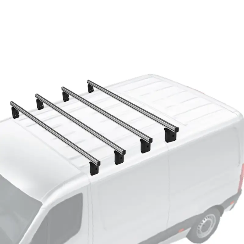 Super-Preis Menabo Dachträger Querträger für Mercedes Vito W447 2014-2026 Aluminium Grau 4x