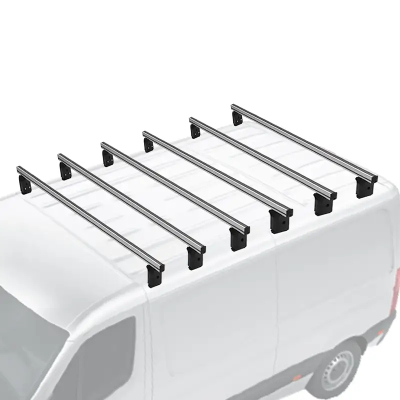 Menabo Dachträger Querträger für Mercedes Sprinter 2006-2018 Aluminium Grau 6x Online Kaufen