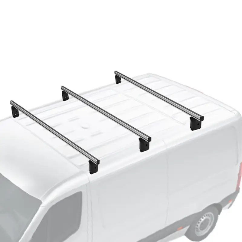 Menabo Dachträger Querträger für Peugeot Boxer 1993-2026 Grundträger Alu Grau 3x Sonderangebot