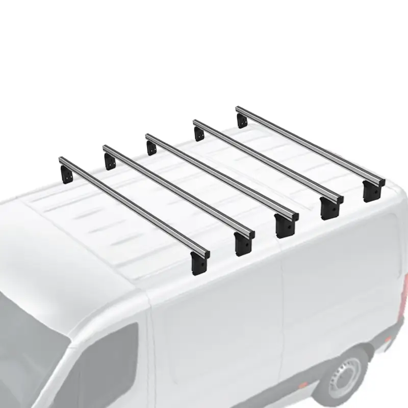 Menabo Dachträger Querträger für Nissan Insterstar 1997-2010 Aluminium Grau 5x Schnäppchen
