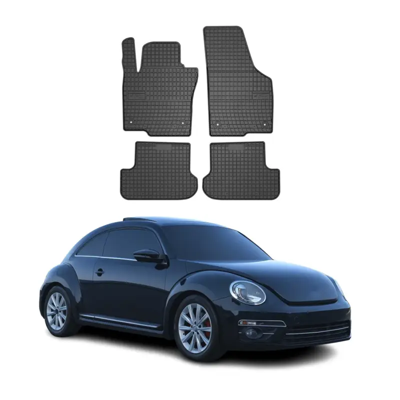 OMAC Gummi Fußmatten für VW Beetle 2011-2019 Automatten Gummi Schwarz 4tlg Jetzt Kaufen