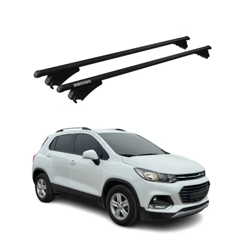 Menabo Dachträger Grundtäger für Chevrolet Trax 2013-2022 75kg Alu Schwarz 2 tlg Jetzt Kaufen