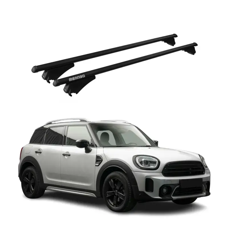 Meistverkauft Menabo Dachträger Grundtäger für Mini Countryman F60 2017-2023 75kg Alu Schwarz