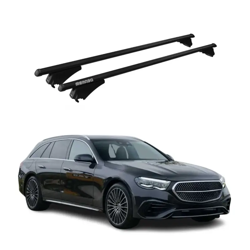 Menabo Dachträger für Mercedes E Klasse S213 T-Modell 2016-2023 75kg Alu Schwarz Echt