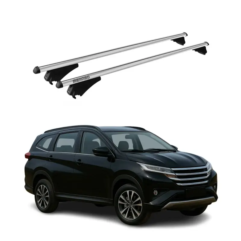 Direkt Vom Hersteller Menabo Dachträger Grundtäger für Daihatsu Terios 2017-2026 75kg Alu Silber 2 tlg