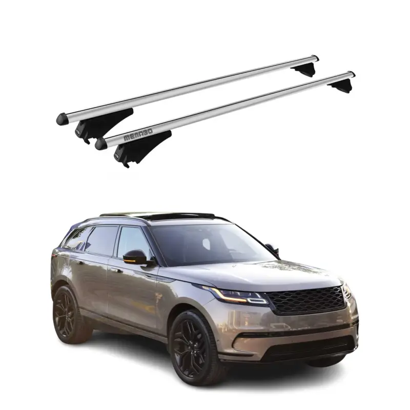 Menabo Dachträger für Land Rover Range Rover Velar 2017-2026 75kg Alu Silber 2x Markenware