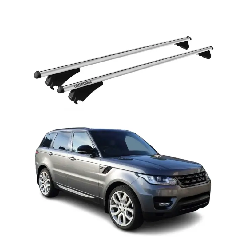 Preisknaller Menabo Dachträger für Land Rover Range Rover Sport L494 2014-2022 75kg Silber 2x