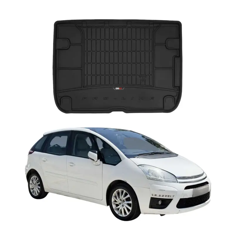 Preis Gesenkt OMAC Gummi Kofferraumwanne für Citroen C4 Picasso 2006-2013 TPE Laderaumwanne