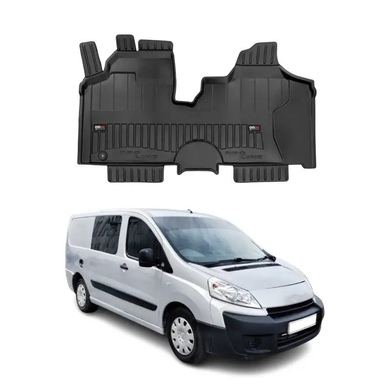 Nur Für Kurze Zeit OMAC Gummi Fußmatten für Citroen Jumpy 2007-2016 Premium TPE Automatten 1tlg