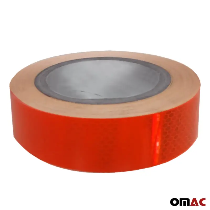 50M x 5cm Aufkleber Reflektor Selbstklebeband Streifen Reflektierende Rot Nur Heute