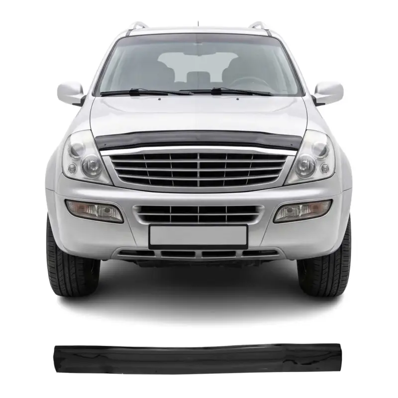 Motorhaube Deflektor Insektenschutz für Ssangyong Rexton 2001-2007 Dunkel Sofort Bestellen