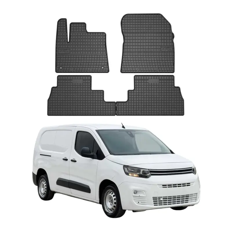 OMAC Gummi Fußmatten für Citroen Berlingo/Berlingo XL 2018-2026 Automatten Online Kaufen